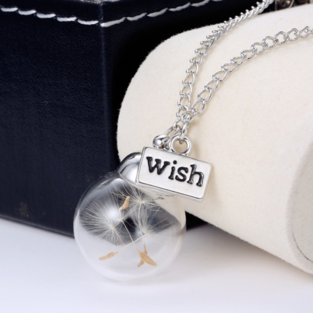 Dandelion “Wish”Necklace - Picture 2 of 6